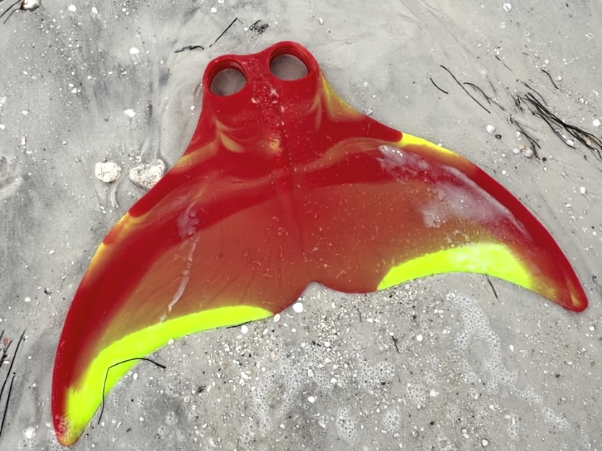 Mertailor Fantasea Fin Four silicone mermaid monofin