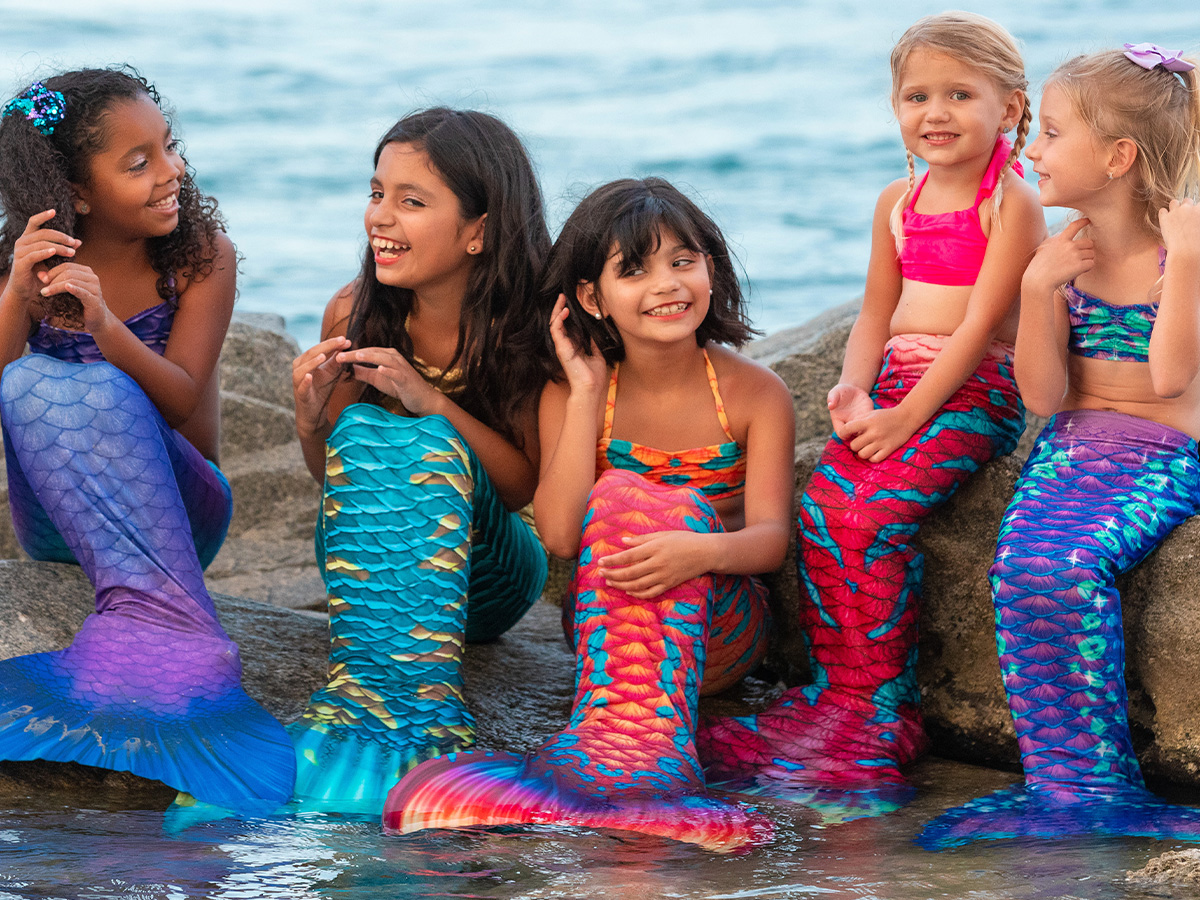 Mertailor Kids Guppy mermaid tail skins