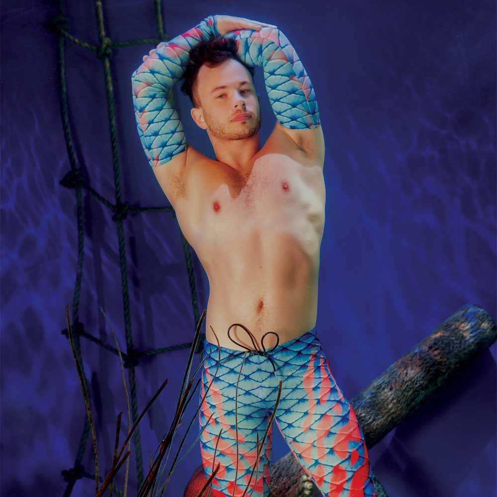 Men's Mermaid Inspired Swimwear and Activewear