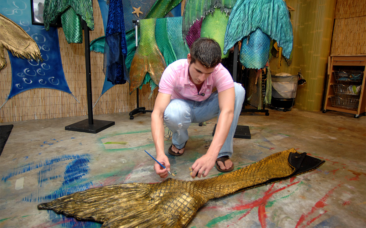 Mertailor mermaid tail making and swimming history