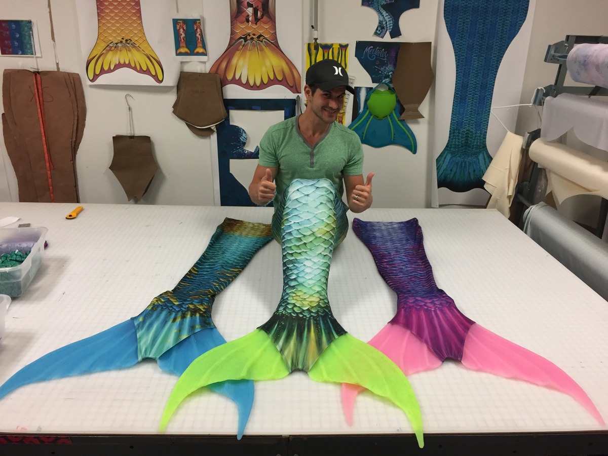 Eric Ducharme developing the Mertailor Flowing Fin System