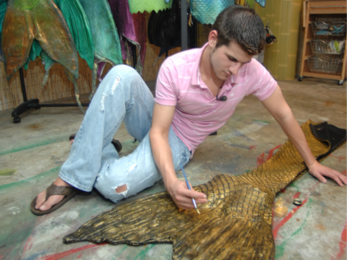 Early Mertailor mermaid tail history