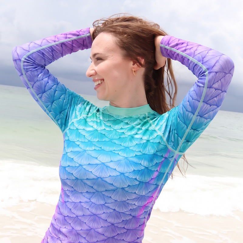 Mertailor women's rash guards