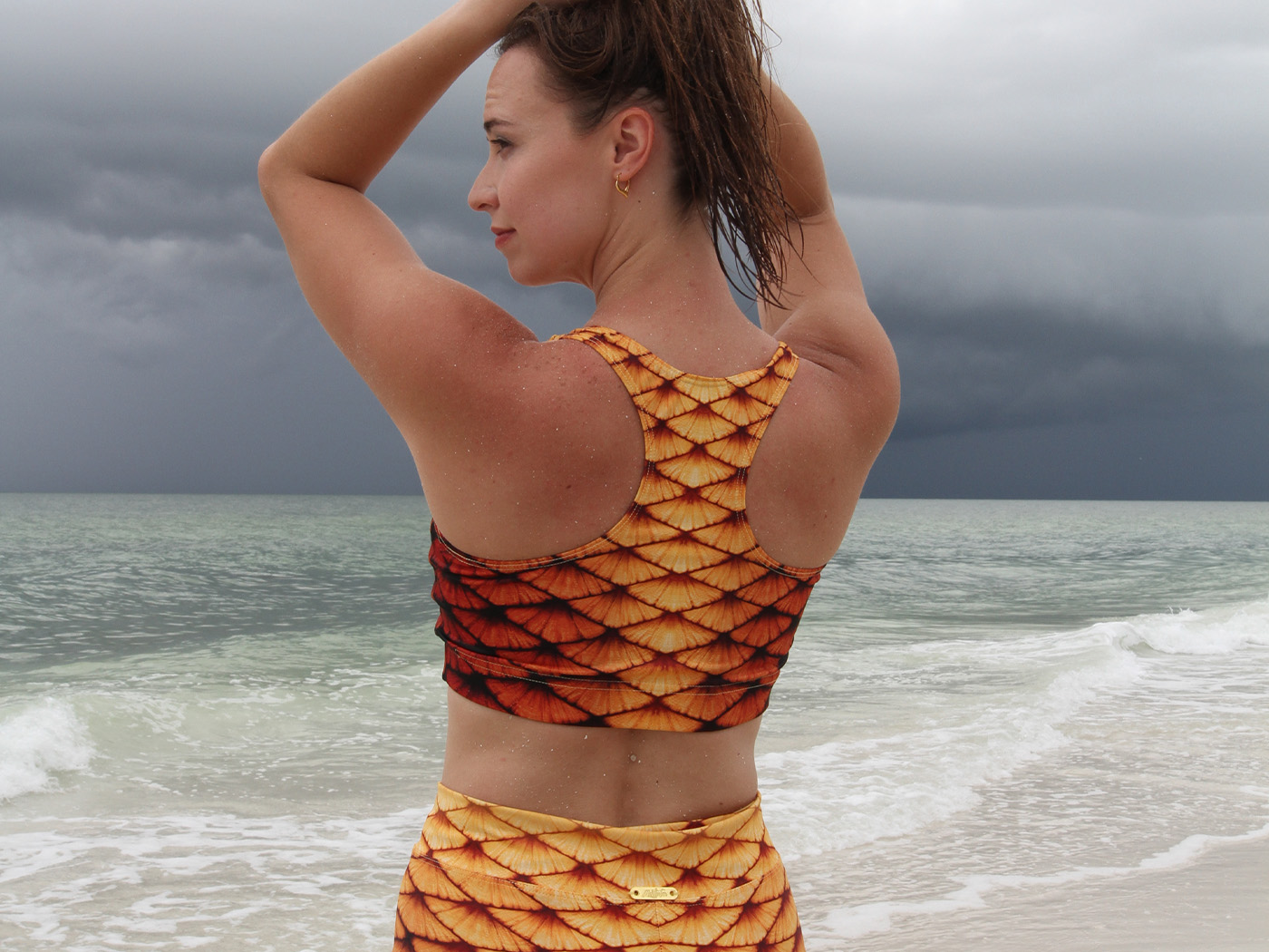 Mertailor women's activewear tops with colorful ocean inspired designs