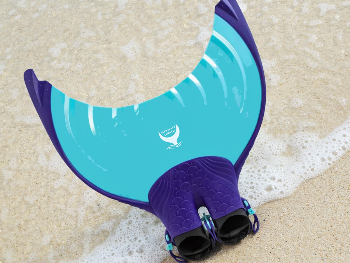 Mermaid Linden Monofin for beginner mermaid swimming